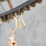 Post General Brass Hook & Cordreel
