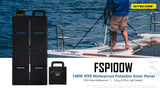 Nitecore FSP100W Foldable Solar Panel