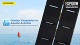 Nitecore FSP100W Foldable Solar Panel