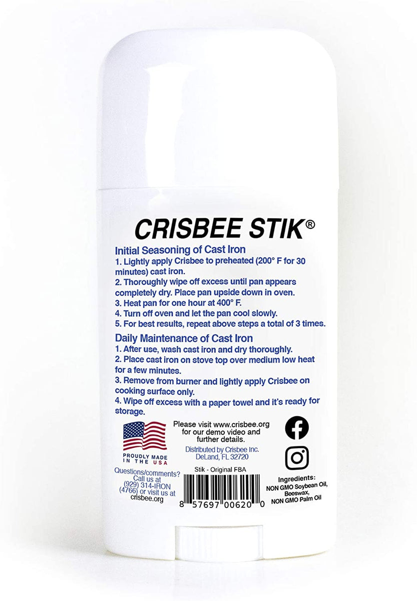 Crisbee Stik Cast Iron Seasoning Stick Camping Gears PH