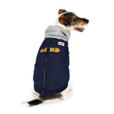 Charlie's Backyard Warm Up Harness Jacket for Dogs (Navy)