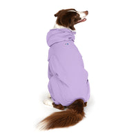 Charlie's Backyard Hike Rainsuit for Dogs (Lavender)