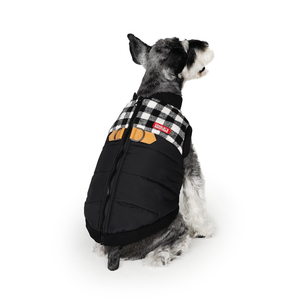 Charlie's Backyard Harness Jacket for Dogs (Black Check) – Camping Gears PH