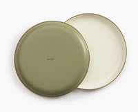 Barebones Living Enamel 2 - Tone Deep Plate Set