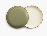 Barebones Living Enamel 2 - Tone Deep Plate Set