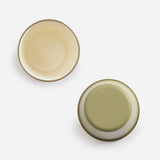 Barebones Living Enamel 2 - Tone Tall Cup Set - Olive Drab