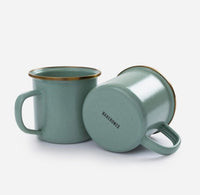 Barebones Living Enamel Cup Set - Mint