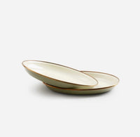Barebones Living Enamel Plate set of 2