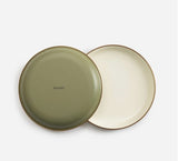 Barebones Living Enamel Plate set of 2