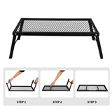 Everest Camp Foldable Steel Mesh Table