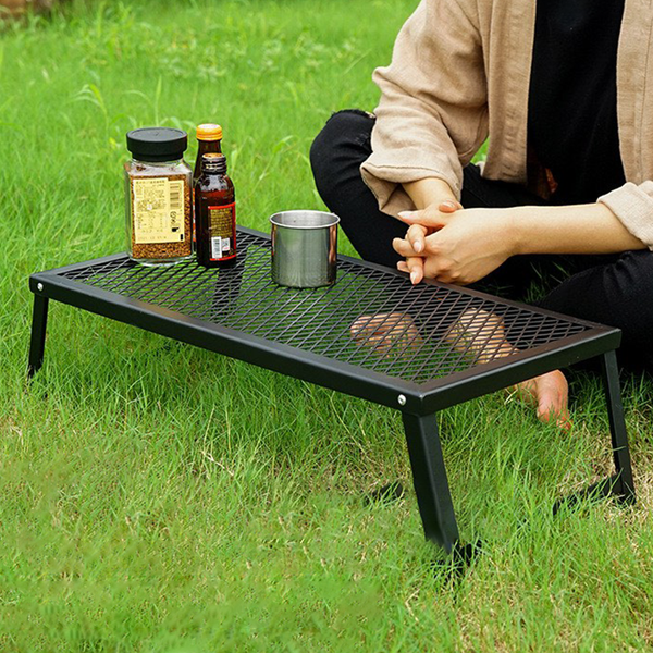 Everest Camp Foldable Steel Mesh Table