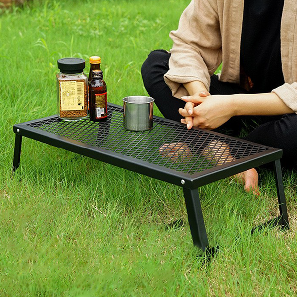 Table Storage Mesh Everest Camp Foldable Steel Mesh Table – Camping Gears PH