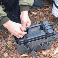 Post General Waxed Canvas Ammo Tool Box