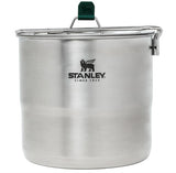 Stanley Adventure 4-Person Cookset, 11-Piece Camping Cooking Kit with 2.6 Quart Stainless Steel Pot and Utensils