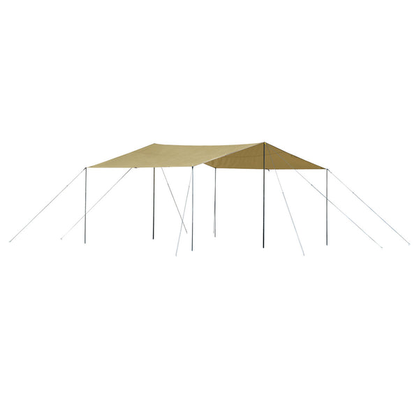 tarp 4x4 Uniflame Revo Square Tarp 4x4 Tan Heavy Duty Camping Tarp – Camping Gears PH