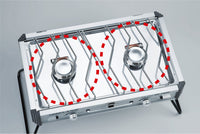 Uniflame Twin Burner US-1900 Black Ltd