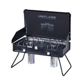 Uniflame Twin Burner US-1900 Black Ltd