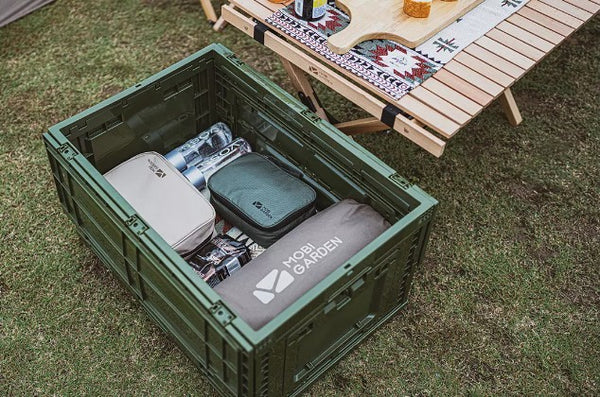 Outdoor Folding Box Camping Storage Box Portable Outdoor Camping