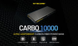 Nitecore Carbo 10000 Lightweight Powerbank 10,000mah