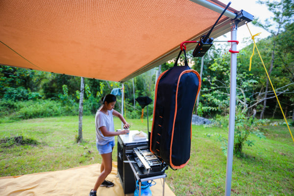 Camping sale lantern holder