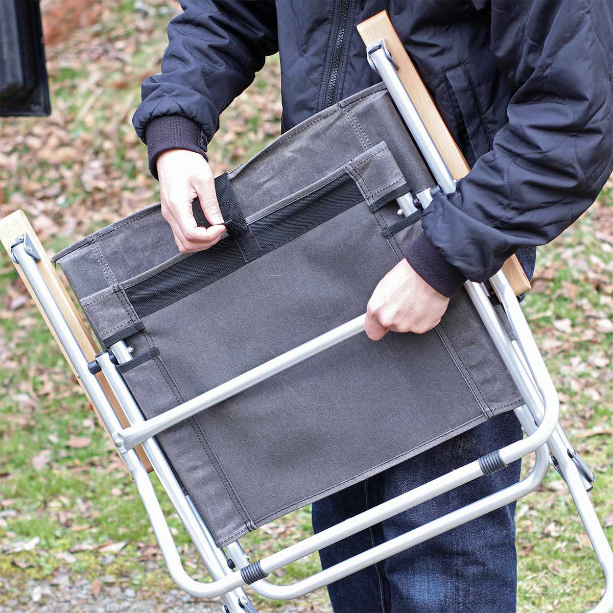 Post General Waxed Canvas Rover Chair Type HIGH – Camping Gears PH